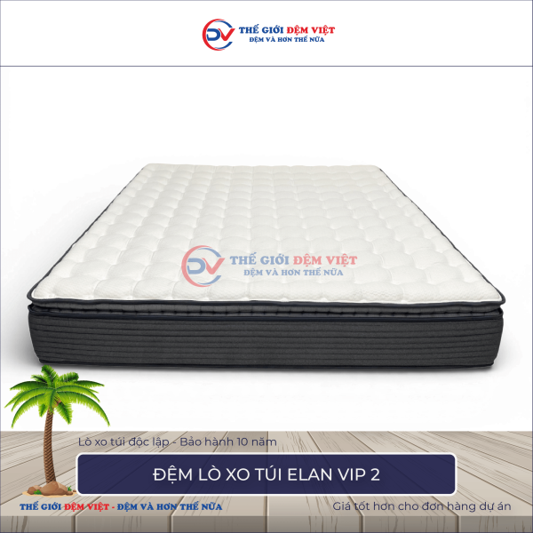 Đệm lò xo Elan Vip 2